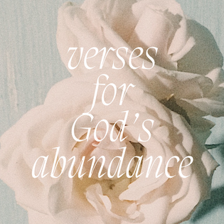  Verses for God's abundance