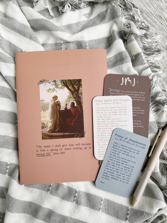 Journal + Prayer Card Bundle