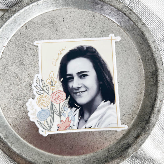 Bl. Chiara Badano Vinyl Sticker