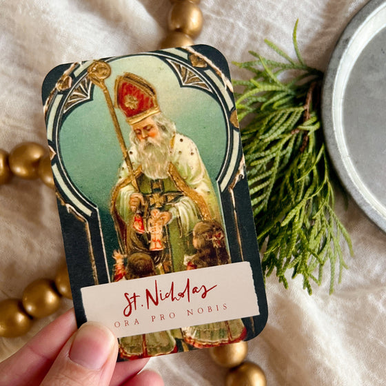 St. Nicholas Prayer Card