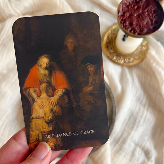 Steps for the Sacrament of Reconciliation Prayer Card