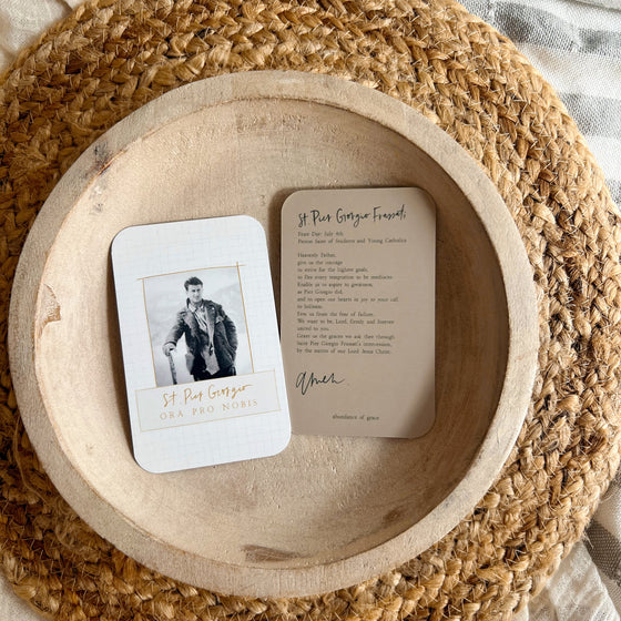 St. Pier Giorgio Frassati Holy Card