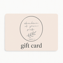  Abundance of Grace Gift Card